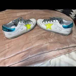 I wore them one time and haven’t worn them since. They are in perfect condition!